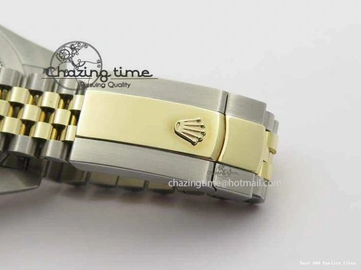 Best AAA Replica Sites On Dial Noob Silver Jubilee YG 126303 A 41mm Wrapped 1:1 Compact SS YG 3764 Bracelet Best Edition DateJust 0116